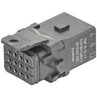 Connector Han 1A-12-C-f latch 09100123101 HARTING 1 stuk(s) - thumbnail