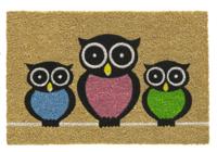 Ruco print l40b60cm welcome owls Hamat - Hamat - thumbnail