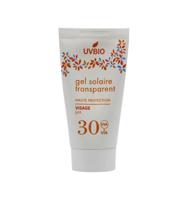 UVBIO Sunscreen face gel bio SPF30 30 Milliliter - thumbnail