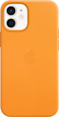 Apple Leren MagSafe Hoesje iPhone 12 Mini California Poppy