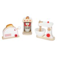 Small Foot - houten keukenapparatenset, set van 3 - thumbnail
