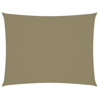VidaXL Zonnescherm rechthoekig 3,5x4,5 m oxford stof beige - thumbnail