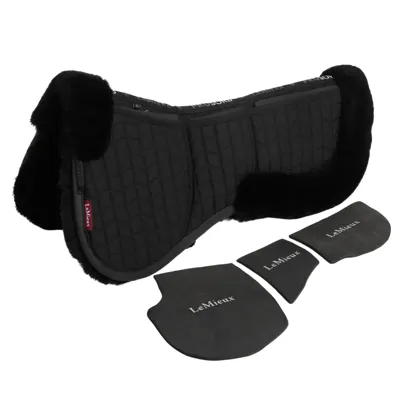 LeMieux ProSorb 3 Pocket onderlegger zwart maat:l