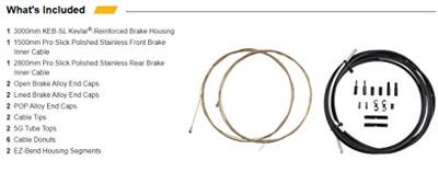 JAGWIRE Road pro brake kit - ice gray