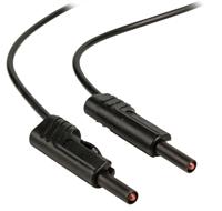 SKS Hirschmann MLS WS 100/1 sw Veiligheidsmeetsnoer Banaanstekker 4 mm Banaanstekker 4 mm 1.00 m Zwart 1 stuk(s) - thumbnail