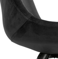 ALTEREGO HAMILTON Design stoel - Zwart - thumbnail