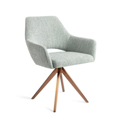 Jesper Home Yanai eetkamerstoel Soft Sage turn rose