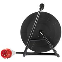 Sygonix SY-5806894 Kabelhaspel 25 m Zwart CEE-stekker 16 A 5-polig - thumbnail