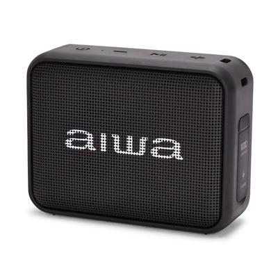 Draagbaar luidsprekersysteem Aiwa BS-200BKMKII Zwart 6 W Bluetooth luidspreker