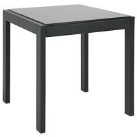 Ligbedden 2 st met tafel textileen en staal - thumbnail
