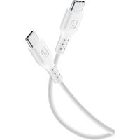 Cellularline 4ft USB-C datakabel - Wit - thumbnail