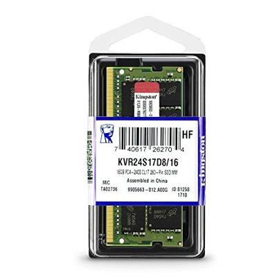 Kingston Technology ValueRAM 16GB DDR4 2400MHz Module 16GB DDR4 2400MHz geheugenmodule