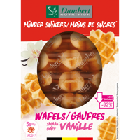 Damhert Minder Suikers Wafels Vanille - thumbnail
