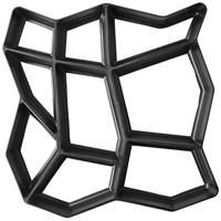 VidaXL Mal voor tuinpad 42 x 42 x 4 cm set van 2 - thumbnail