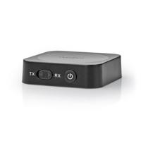 Nedis BTTC100BK Draadloze Audiozender/-ontvanger Bluetooth® 3,5 Mm Uitgang Zwart - thumbnail