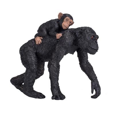 Mojo wildlife chimpansee met baby - 387264