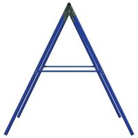 VidaXL Schommelframe voor buiten met 2 ophanghaken staal blauw - thumbnail