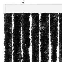 Vliegengordijn 100x220 cm chenille antraciet - thumbnail