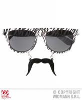 Bril Macho met snor - thumbnail