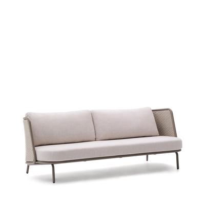 Kave Home 3-zits Loungebank 'Sedalis' Touw, kleur Taupe