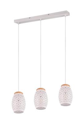 Trio Witte hanglampBidar 3-lichts - R31573031