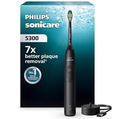 Philips HX7101/01 Sonicare 5300 Tandenborstel Zwart Philips HX7101/01 Sonicare 5300 Tandenborstel Zwart