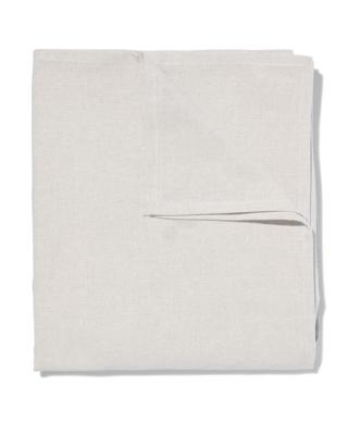 HEMA Tafelkleed grijs chambray katoen 140x240 (grijs)