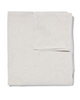 HEMA Tafelkleed grijs chambray katoen 140x240 (grijs) - thumbnail