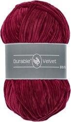 Durable Velvet 222 Bordeaux - Haakgaren / Breigaren