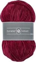 Durable Velvet 222 Bordeaux - Haakgaren / Breigaren - thumbnail