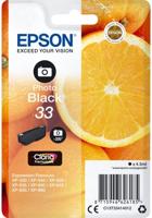 Epson 33 4.5ml Photo Zwarte inktcartridge - thumbnail