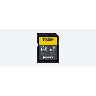 Sony SDXC 64GB UHS-II SF-M Tough R277/W150 MB/s