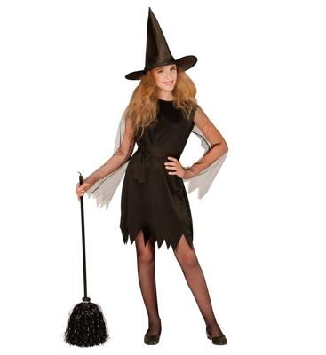 Heks meisje kostuum