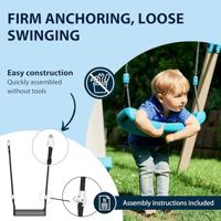 Hudora schommelstoel comfort klein, 35x26cm - thumbnail