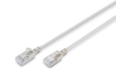 Digitus DK-1632-A-010S RJ45 Netwerkkabel, patchkabel CAT 6A F/FTP 1 m Grijs Kleurcodering, Afgeschermd, Meerdradig, Met anti-kniktule 1 stuk(s) Digitus DK-1632-A-010S RJ45 Netwerkkabel, patchkabel CAT 6A F/FTP 1 m Grijs Kleurcodering, Afgeschermd, Meerdradig, Met anti-kniktule 1 stuk(s)
