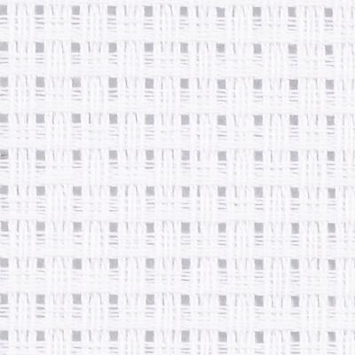 Creativ Company Aida, afm 50x50 cm, 24 vierkanten per 10 cm, wit, 1 stuk