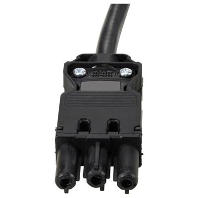 Sygonix SY-6676342 Aansluitkabel Zwart 1 m