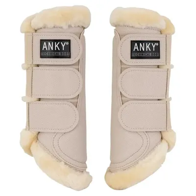 Anky Beenbeschermers VJ24 creme maat:l