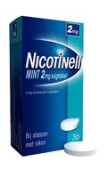 Nicotinell Zuigtablet Mint 2 mg - voor stoppen met roken - thumbnail