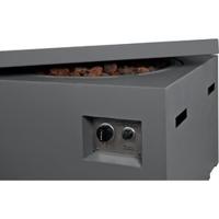 Deksel Cocoon vuurtafel vierkant antraciet - thumbnail