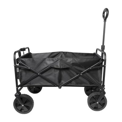 Opvouwbare bolderkar - zwart - 103x54x108 cm Opvouwbare bolderkar - zwart - 103x54x108 cm