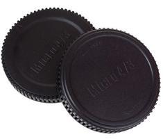 Caruba LB-OL2 Olympus bodydop + achterlensdop Micro 4/3