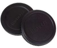 Caruba LB-OL2 Olympus bodydop + achterlensdop Micro 4/3 - thumbnail