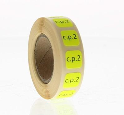 Strooketiket controle paraaf 2