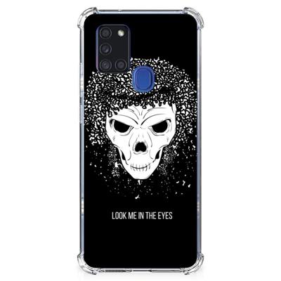 Extreme Case Samsung Galaxy A21s Skull Hair Extreme Case Samsung Galaxy A21s Skull Hair