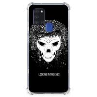 Extreme Case Samsung Galaxy A21s Skull Hair - thumbnail