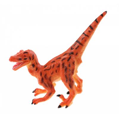 Johntoy dinosaurus Animal World Staurikosaurus 13 cm geel/oranje Johntoy dinosaurus Animal World Staurikosaurus 13 cm geel/oranje