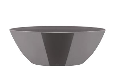 Elho brussels diamond bloempot ovaal 36 cm oyster pearl