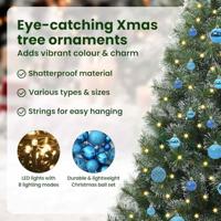 Kunstkerstboom met 150 LED met standaard Groen 150 cm PE en PVC - thumbnail