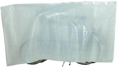 Vk fietsbeschermhoes (3) duo wit